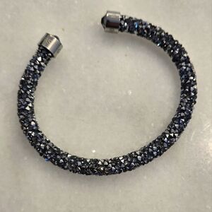 Swarovski Dark Gray Crystal Bracelet